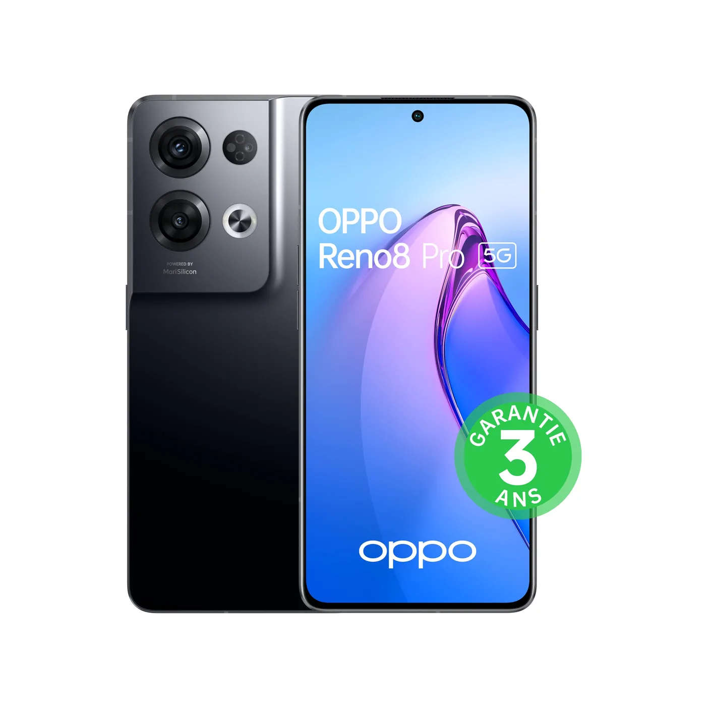 OPPO Reno 8 Pro 256GB (Negro Helado)